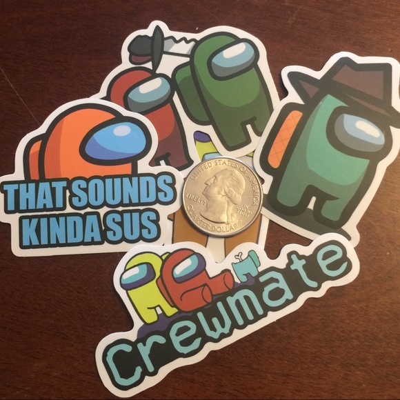 50 AMONG US Stickers decals - Picture 3 of 3